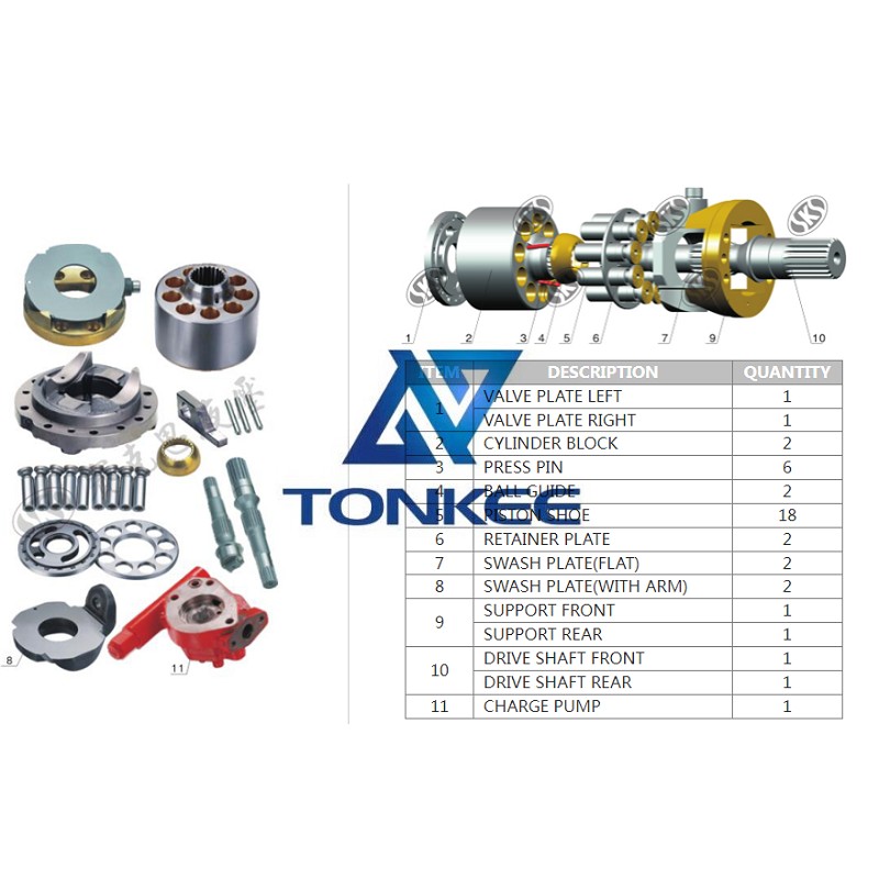 PC360-7 BALL, GUIDE hydraulic pump | Tonkee®