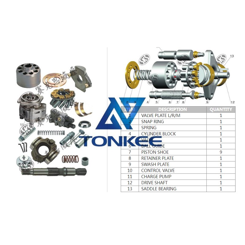 A10VS100, CYLINDER BLOCK hydraulic pump | Partsdic®
