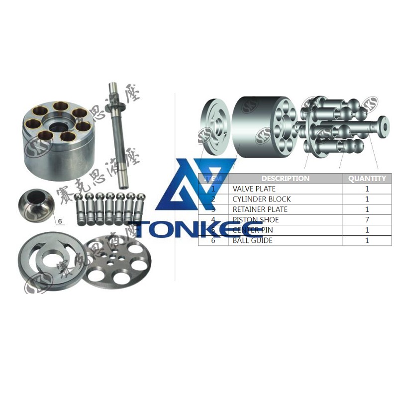 Hot sale B2PV50(BPR50) CENTER PIN hydraulic pump | Tonkee®