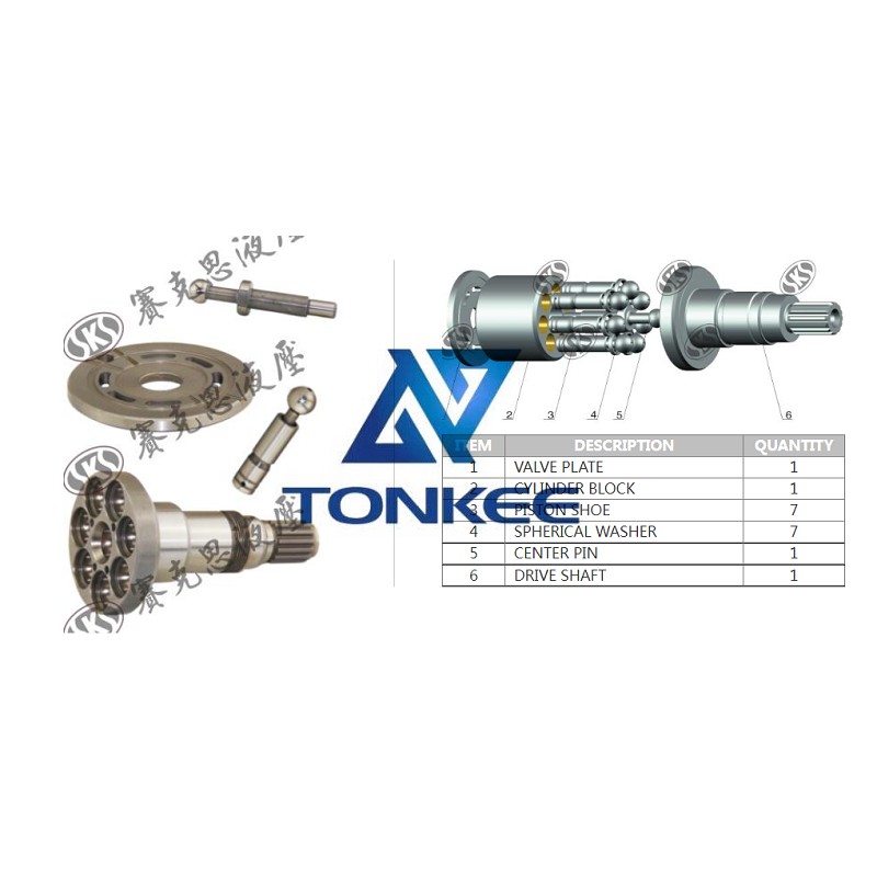 Shop BMV75.27 VALVE PLATE hydraulic pump | Partsdic®
