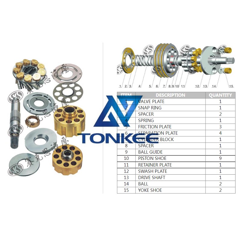 GM07VA, SNAP RING Travel Motor | Tonkee®