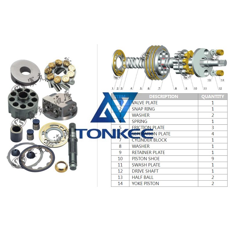  high quality, GM06VL, SNAP RING Travel Motor | Tonkee®