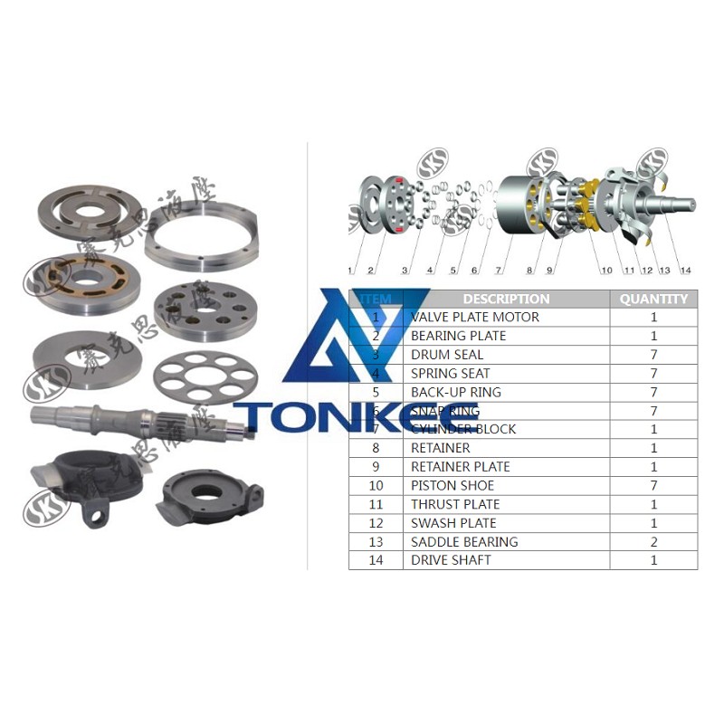 OEM HD3000 VALVE PLATE MOTOR hydraulic pump | Partsdic®