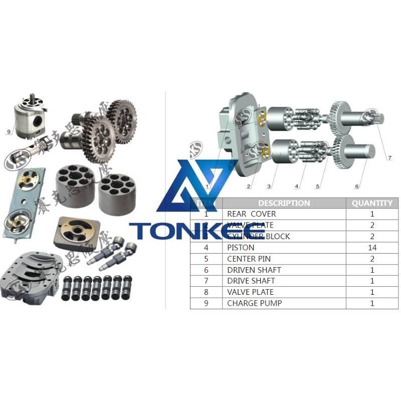 Hot sale HPV091(EX120-2 PUMP) REAR COVER hydraulic pump | Partsdic®
