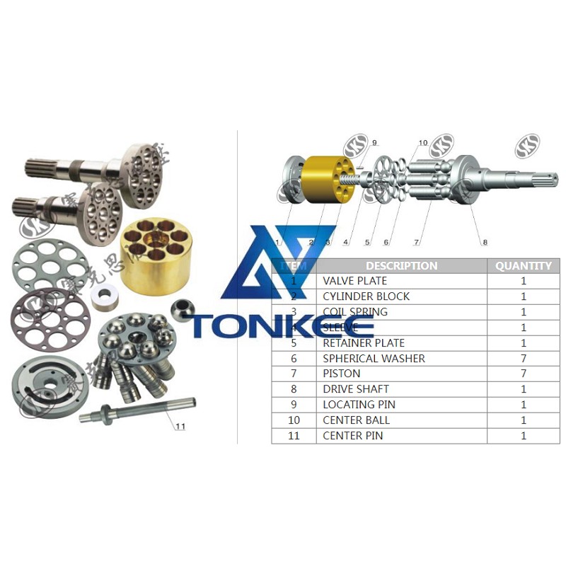 Buy KMF105 SLEEVE hydraulic pump | Tonkee®