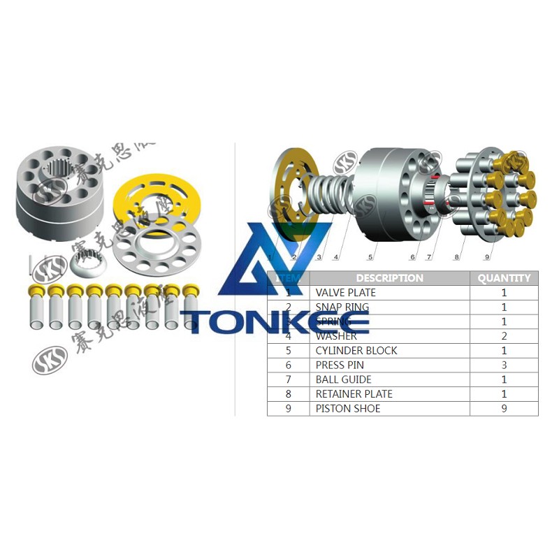 Shop PV-LSO7V-N PISTON SHOE hydraulic pump | Partsdic®