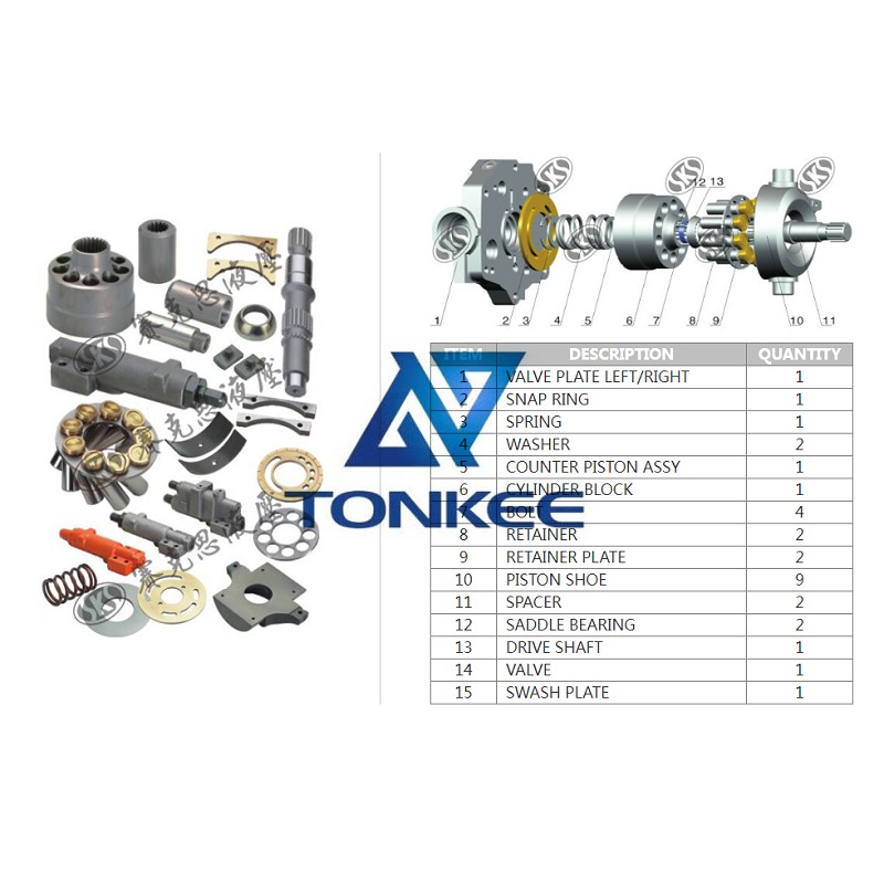 China PVH57 SNAP RING hydraulic pump | Partsdic®