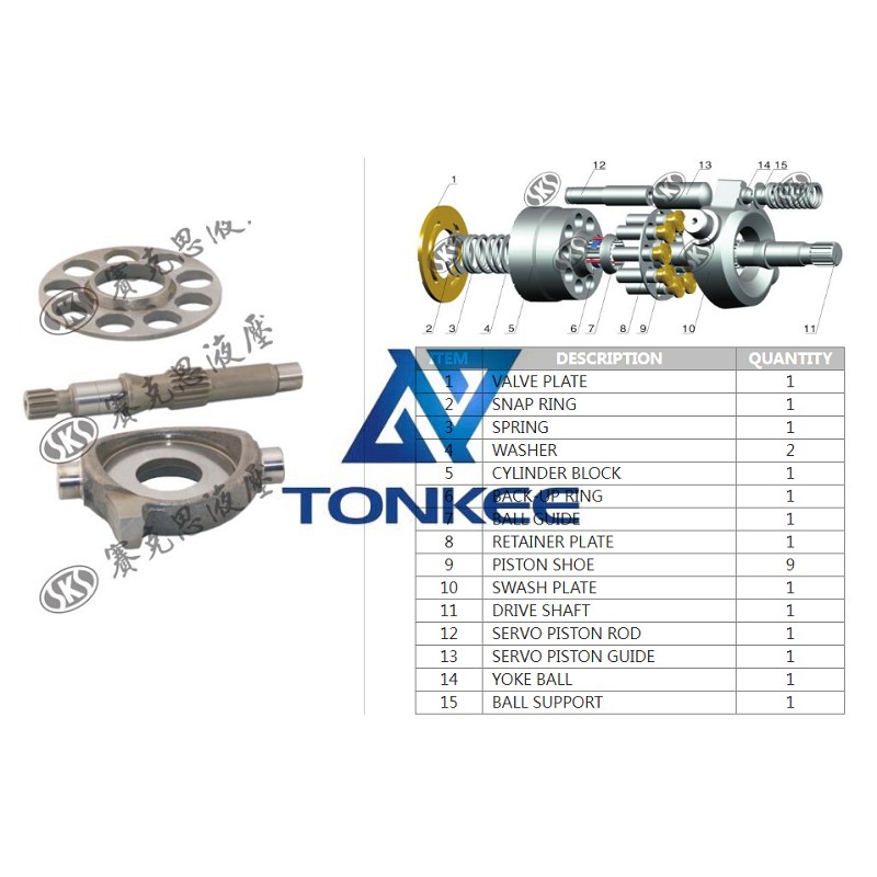China PVQ40 BALL SUPPORT hydraulic pump | Partsdic®