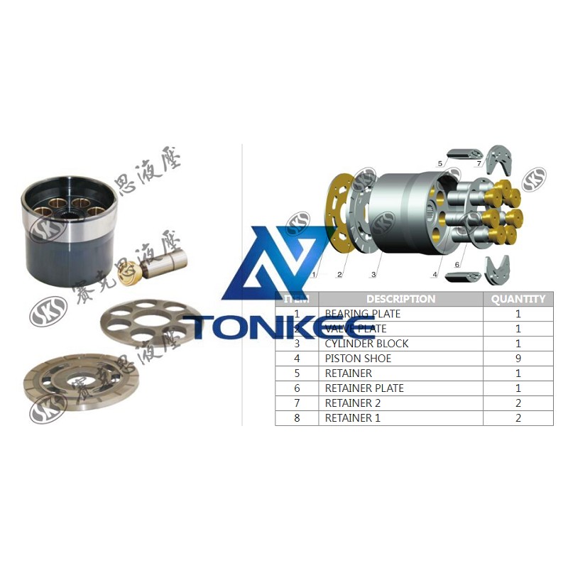 Hot sale SH131 RETAINER PLATE hydraulic pump | Partsdic®