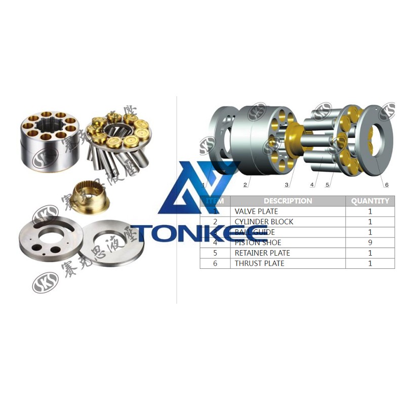 TADANO 100, THRUST PLATE hydraulic pump | Tonkee®